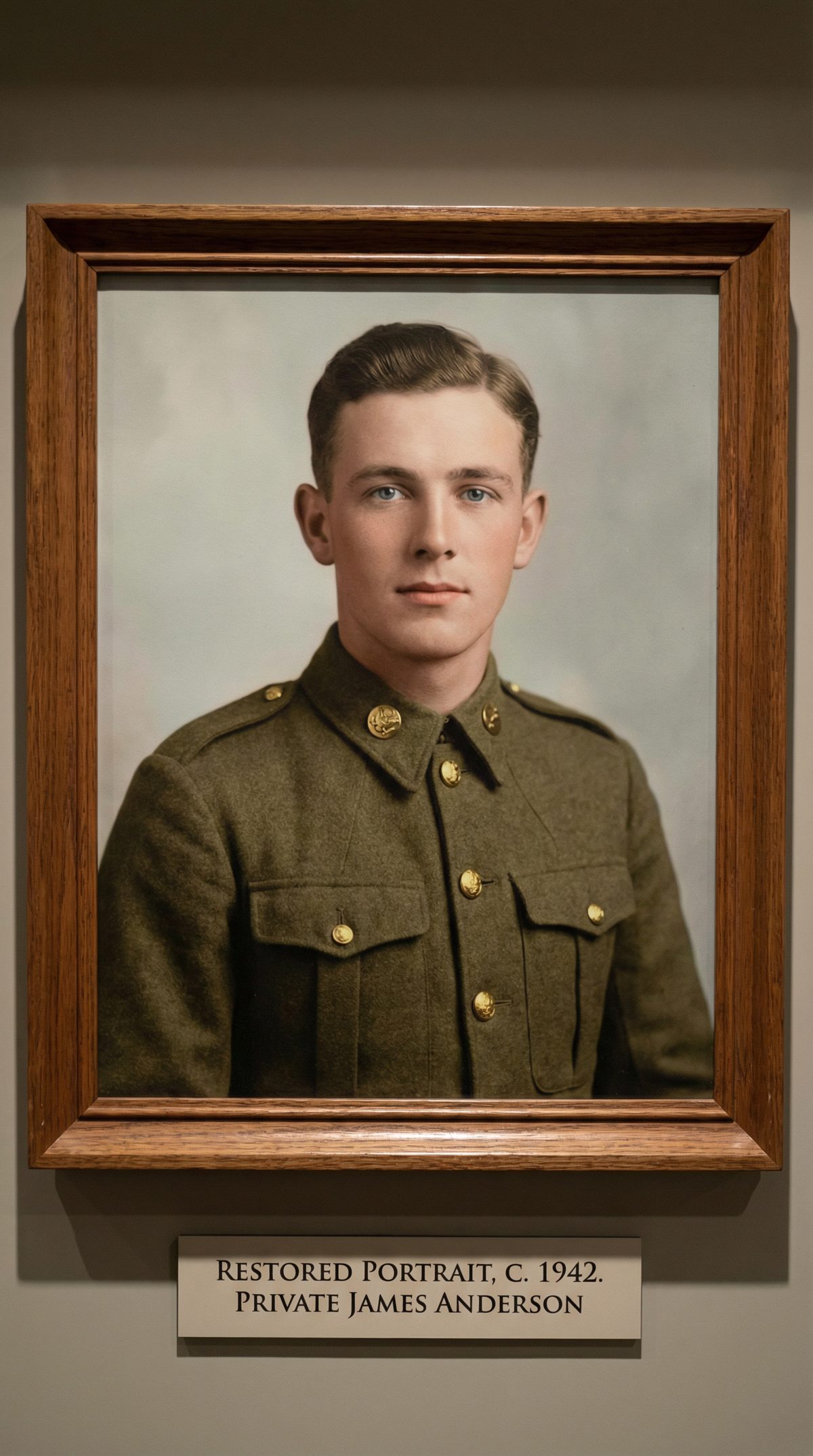 Восстановленное фото после обработки